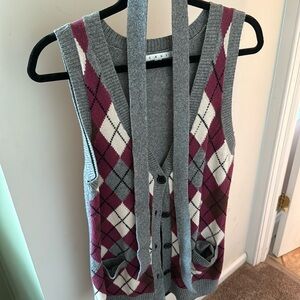 CAbi sweater vest size medium